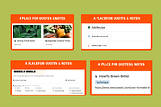 Notion Recipes Meal Planner Template, a Templates & Theme by Woolshark (Thumbnail 6 of 10)