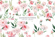 Watercolor Peony. Pink peonies., a Decorative Illustration by Slastick (Thumbnail 4 of 11)