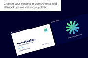 3d Business Card Mockups for Figma, a Business Card Template by themelaunch (Thumbnail 2 of 3)