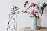 40 Vintage Floral Illustrations, an Illustration by Hatch Design Workshop (Thumbnail 3 of 15)