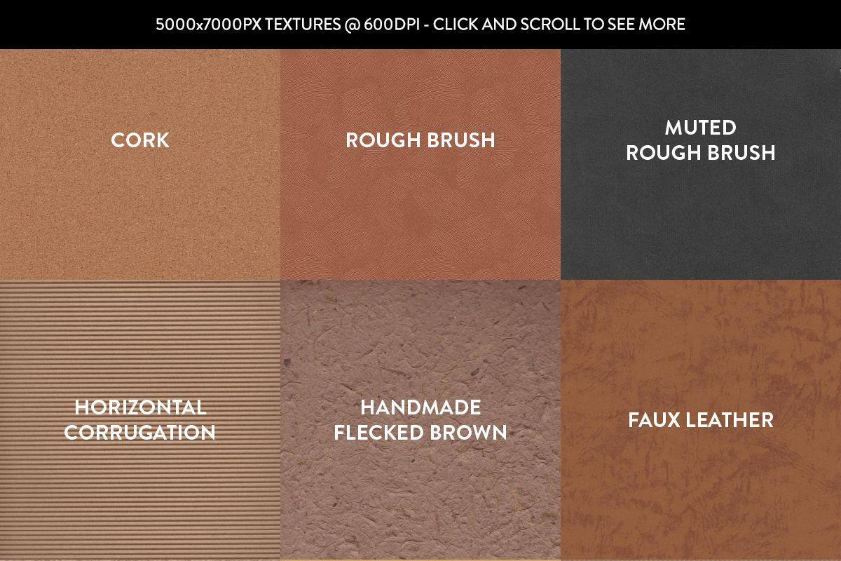 Digital Paper Textures, a Texture Graphic by Graphic Goods Co (Photo 3 of 5)