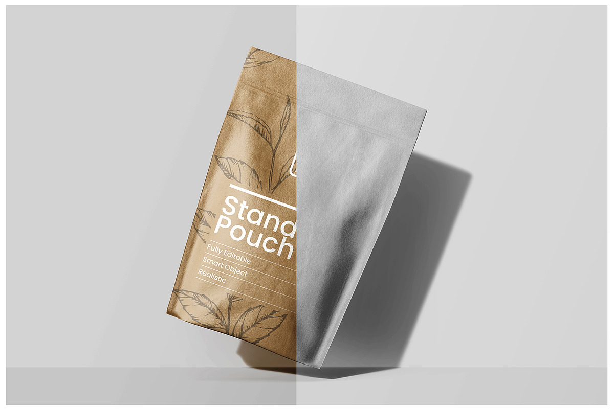 Kraft Pouch Packaging PSD Mockup Set, a Packaging Mockup by Remnand Studio (Photo 10 of 10)