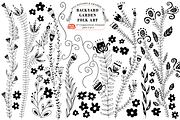 Backyard Garden Folk Art, a Pattern Graphic by Arie Clares (Thumbnail 9 of 13)
