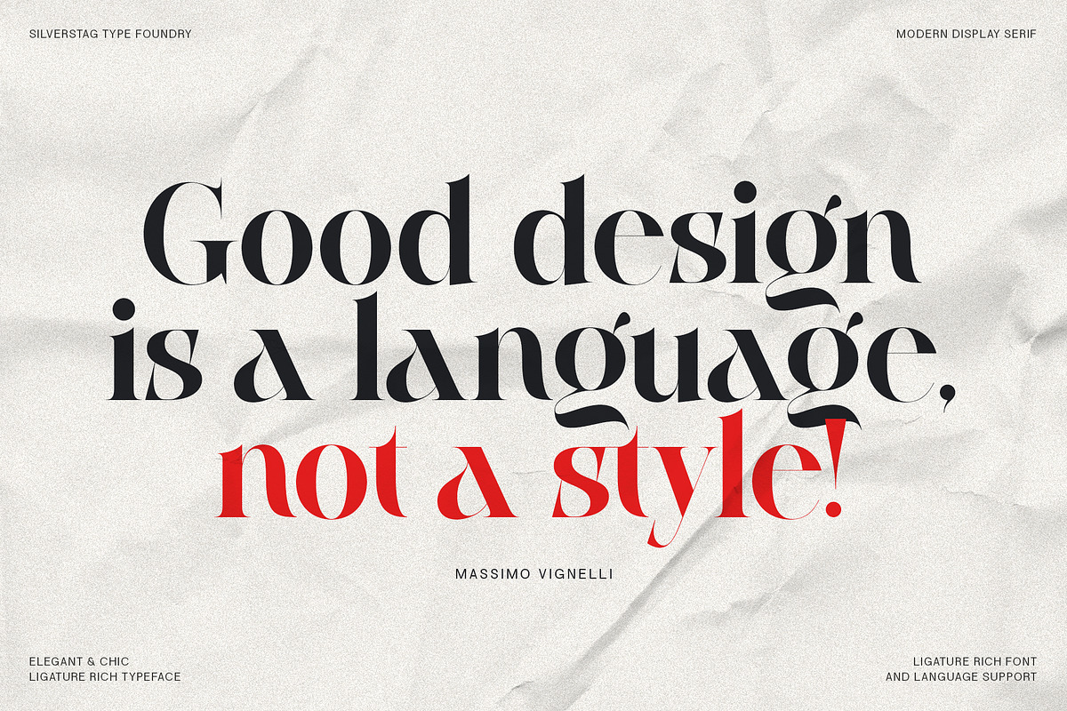 Raving Display Editorial Serif Font, a Serif Font by SilverStag Type Foundry (Photo 28 of 30)