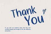 Heavy Rain, a Handwritten Font by Aisyah (Thumbnail 2 of 5)
