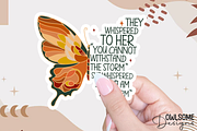 Feminist I Am The Storm Butterfly, a Graphic by Owlsome.Designs (Thumbnail 3 of 7)