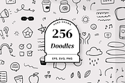 256 daily doodles and scribbles, an Object Graphic by Pinkbrush (Thumbnail 1 of 7)