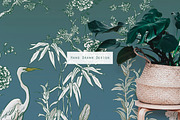 Chinoiserie Seamless Panoramas, an Illustration by Irina Dolgikh (Thumbnail 9 of 17)