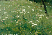 800+ Spring Season Oil Paintings, a Background Graphic by Lilithcollageart (Thumbnail 7 of 11)