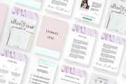 Mindfulness Canva Workbook Template, a Magazine Template by VanessaRyan.co (Thumbnail 2 of 4)