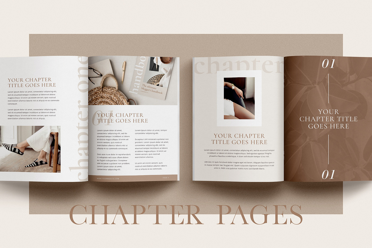 Ebook+Workbook Template Bundle CANVA, a Magazine Template by Studio Loire (Photo 26 of 40)