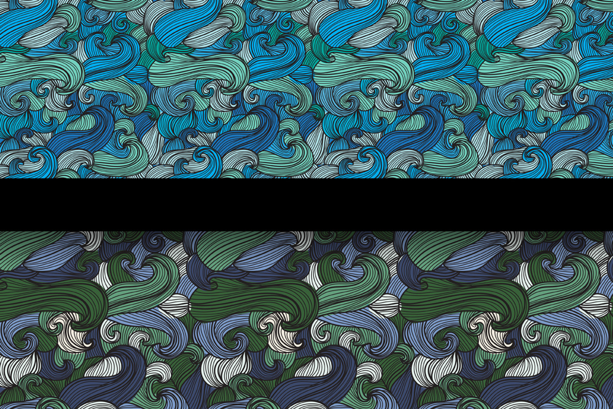 Patterns with Decorative Waves preview 3