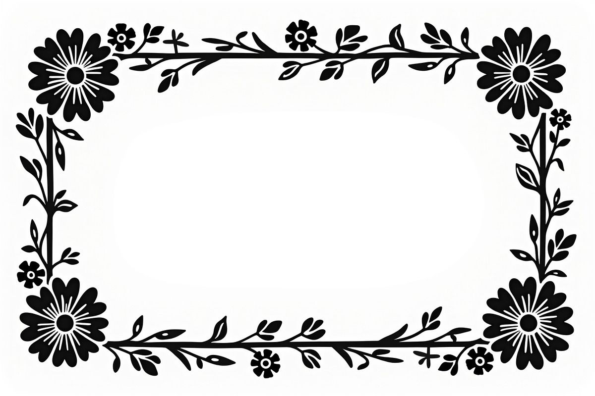 Vintage Laser Cut Frame, an Illustration by hafijul (Photo 2 of 9)