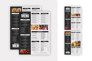 Restaurant Menu Template, a Flyer Template by Stock_Design