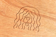 Dog portraits simple line set, an Illustration by pet design shop (Thumbnail 4 of 9)