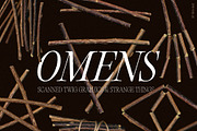 Omens: Witchy Twig Graphics, an Object Graphic by Dina Mae (Thumbnail 1 of 10)