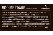 Ye Olde Towne, a Serif Font by Sharkshock (Thumbnail 2 of 5)