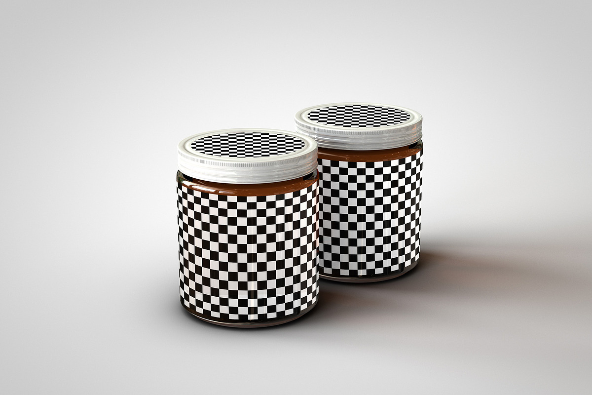 Amber Glass Jar Mock-Up, a Household Mockup by TSOBG (Photo 14 of 16)