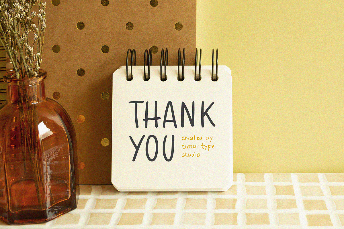 Something Tasty Font, a Handwritten Font by Timurtype (Photo 7 of 7)