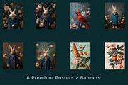 Botanical Heritage – Premium Vintage, a Decorative Illustration by Vika_Softlife (Thumbnail 2 of 14)