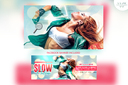 Slow Motion Flyer Template, a Flyer Template by WG DESIGN (Thumbnail 3 of 3)