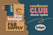 Foligio Font, a Sans Serif Font by Rasiorise Studio (Thumbnail 11 of 13)