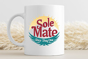 Sole Mate Since Day One SVG #2, an Illustration by Awieee1 (Thumbnail 3 of 4)