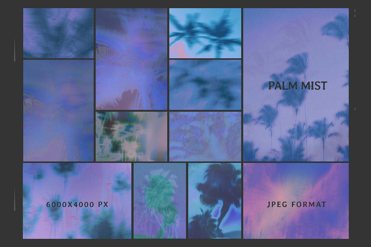 Bloom Mirage- Palm Mist, a Background Graphic by DigARTbyHavroshka (Photo 9 of 11)
