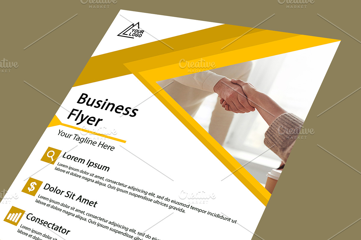 Business Flayer Template, a Flyer Template by As Studio (Photo 3 of 4)