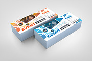 Printable Event Ticket Template, a Card Template by BrandlyTemplate (Thumbnail 1 of 3)