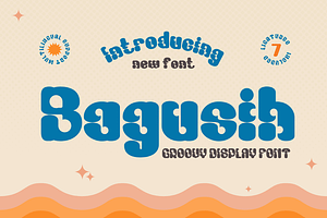 Bagusih Groovy Retro Font