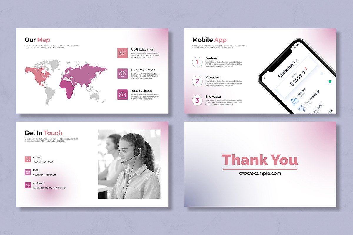 Colorful Marketing Plan Presentation, a Presentation Template by Mighty-Slide (Photo 6 of 6)