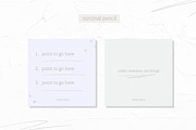 Minimal Canva Instagram Template, a Social Media Template by CreativeWilderness (Thumbnail 9 of 12)