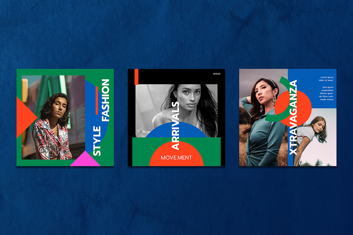 Bold Instagram Templates, a Social Media Template by Azruca (Photo 7 of 9)