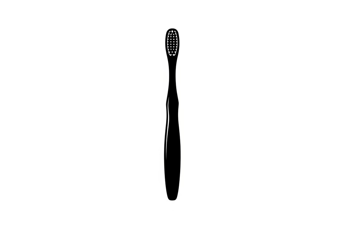 Minimal Toothbrush Silhouette, a Graphic by hafijul (Photo 2 of 14)