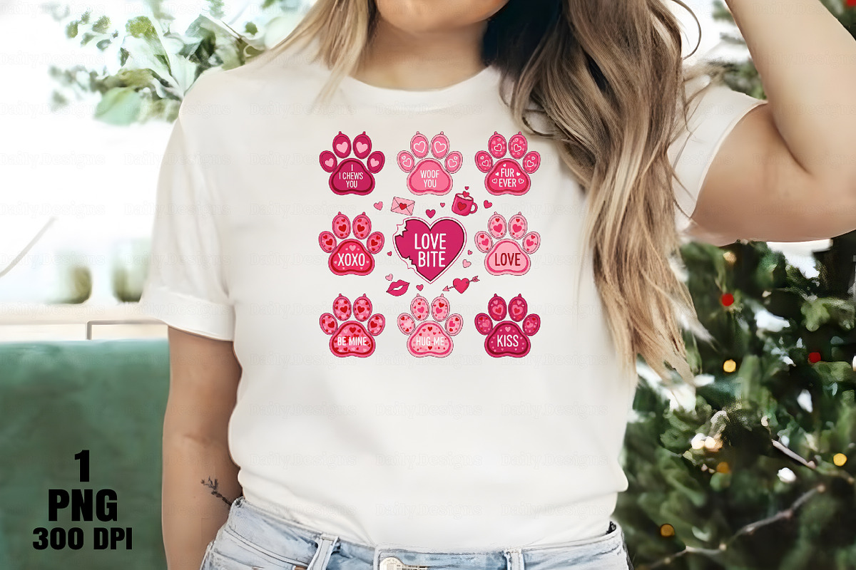 Dog Valentine Png, Dog Mom Png, an Illustration by Daily.Designs (Photo 4 of 10)