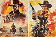 209 Vintage movie posters, a Person Illustration by Handmadefont (Thumbnail 10 of 11)