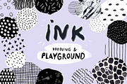 Ink-Graphic/Doodle Seamless Patterns, a Pattern Graphic by aniunova (Thumbnail 1 of 5)