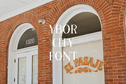 YBOR CITY: Vintage, Florida/Western, a Font by Chez Núñez (Thumbnail 2 of 4)
