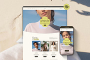 Squarespace 7.1 Website Template, a Squarespace Template by Iris Avenue Studio (Thumbnail 1 of 9)