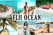 Fiji Ocean Pro Lightroom Presets, an Action Add-On by Creativetacos (Thumbnail 1 of 6)