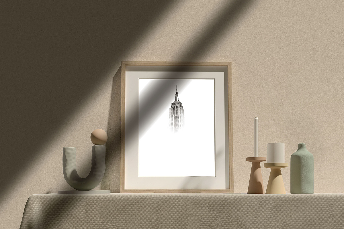 Estetika - Frame Mockup, a Product Mockup by JafarNation (Photo 2 of 6)