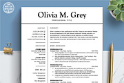 Minimalist Resume, CV Template, a Resume Template by The Art of Resume (Thumbnail 1 of 8)