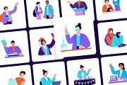 Animated University Illustration Art, an Education Illustration by Creative Stall (Thumbnail 3 of 4)