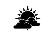 Sun Behind Clouds Silhouette Bundle, an Illustration by Gaye Art (Thumbnail 19 of 31)