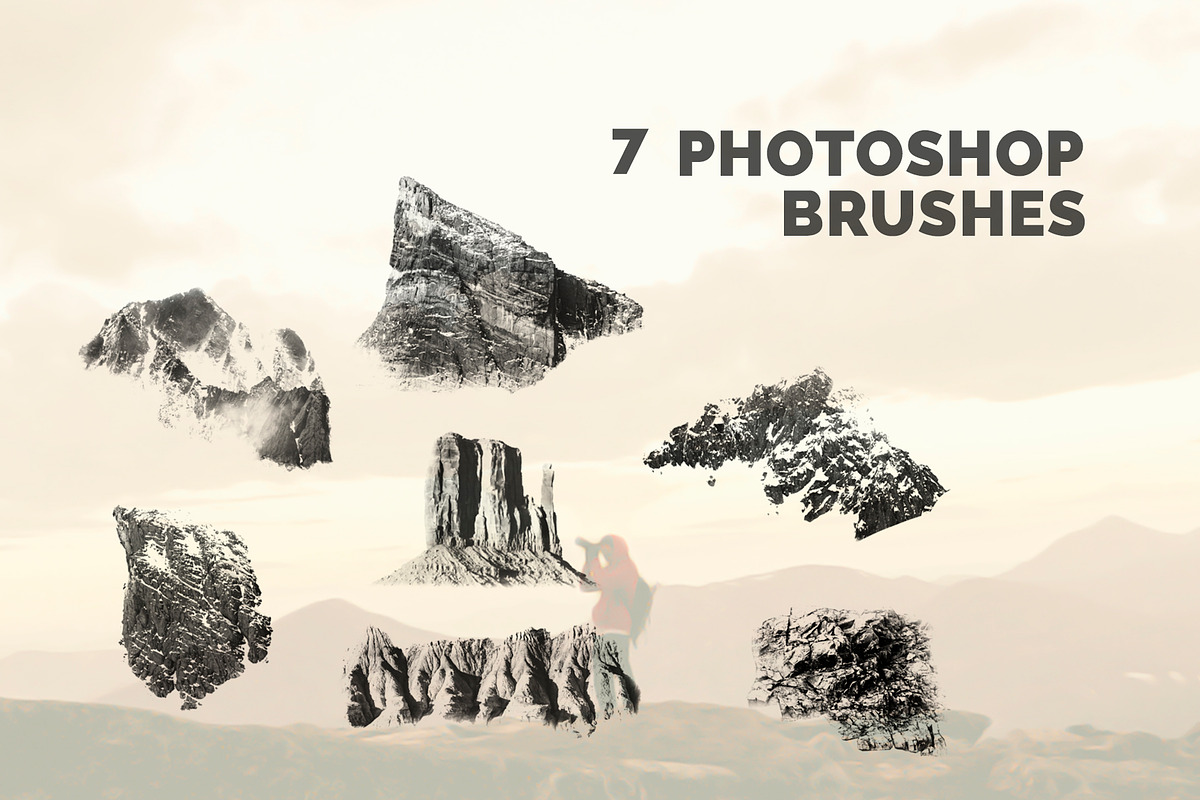 Mountain Brushes Starter Pack, a Brush Add-On by Calvin Weibel (Photo 2 of 4)