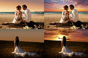 Sunset Sky Overlay, an Object Graphic by DreamyOverlay (Thumbnail 2 of 4)