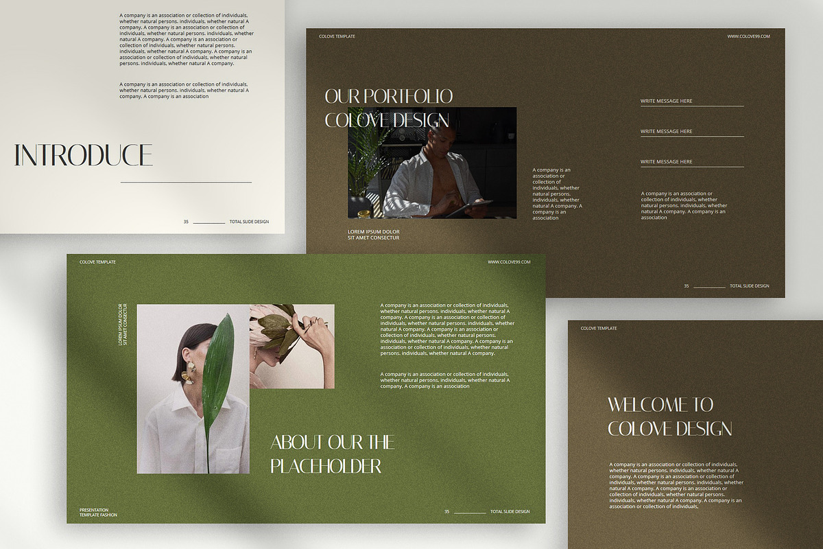 Colove Presentation Template preview 6
