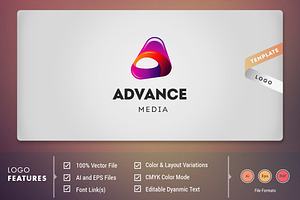 Advance Media - Logo Template