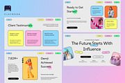 Influencer Marketing Agency, a Presentation Template by Claymoon Lab (Thumbnail 7 of 7)